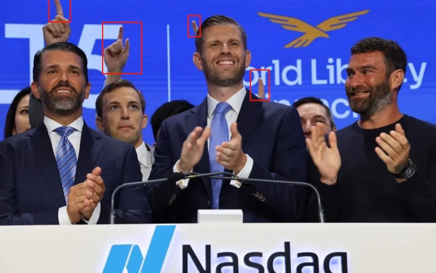 Nasdaq pointing evidence